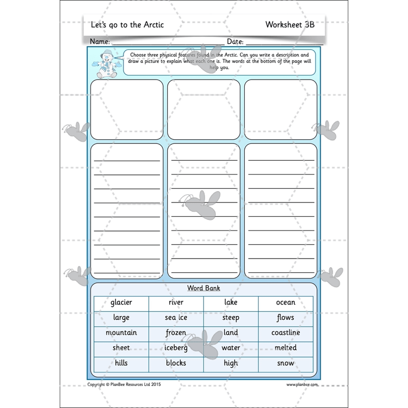 PlanBee Let's go to the Arctic KS1 Geography Lessons and Resources