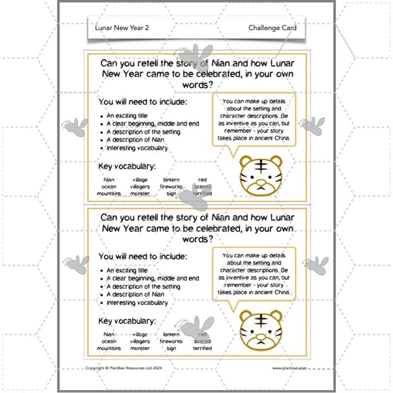 PlanBee Lunar New Year - Special Days - KS2 Planning - PlanBee