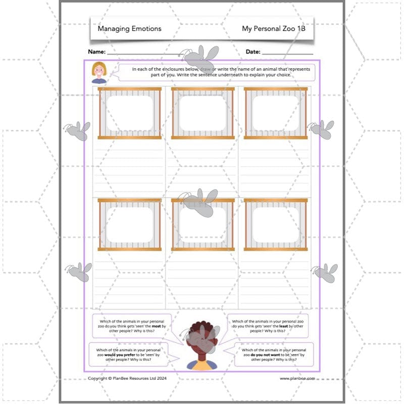 PlanBee Managing Emotions KS2 PSHE lessons | PlanBee