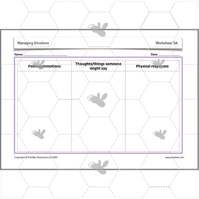 PlanBee Managing Emotions KS2 PSHE lessons | PlanBee