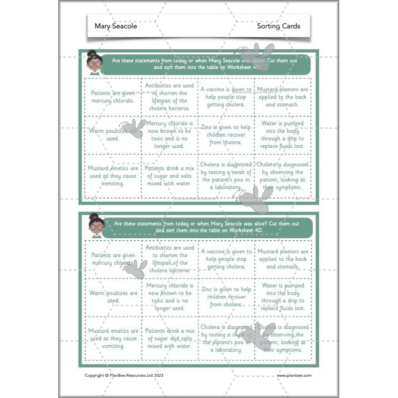 PlanBee Mary Seacole History KS1 lessons by Planbee