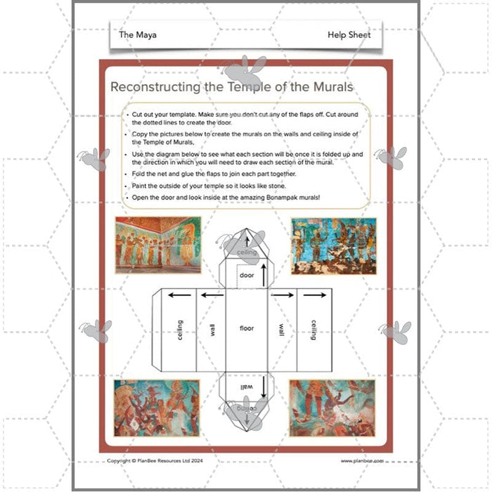 PlanBee KS2 Ancient Maya Civilisation Topic Lessons by PlanBee