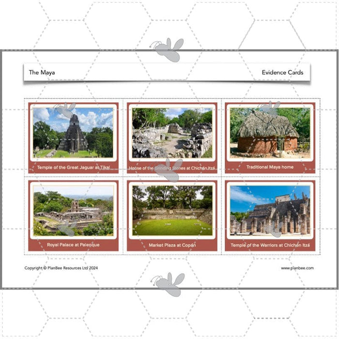 PlanBee KS2 Ancient Maya Civilisation Topic Lessons by PlanBee