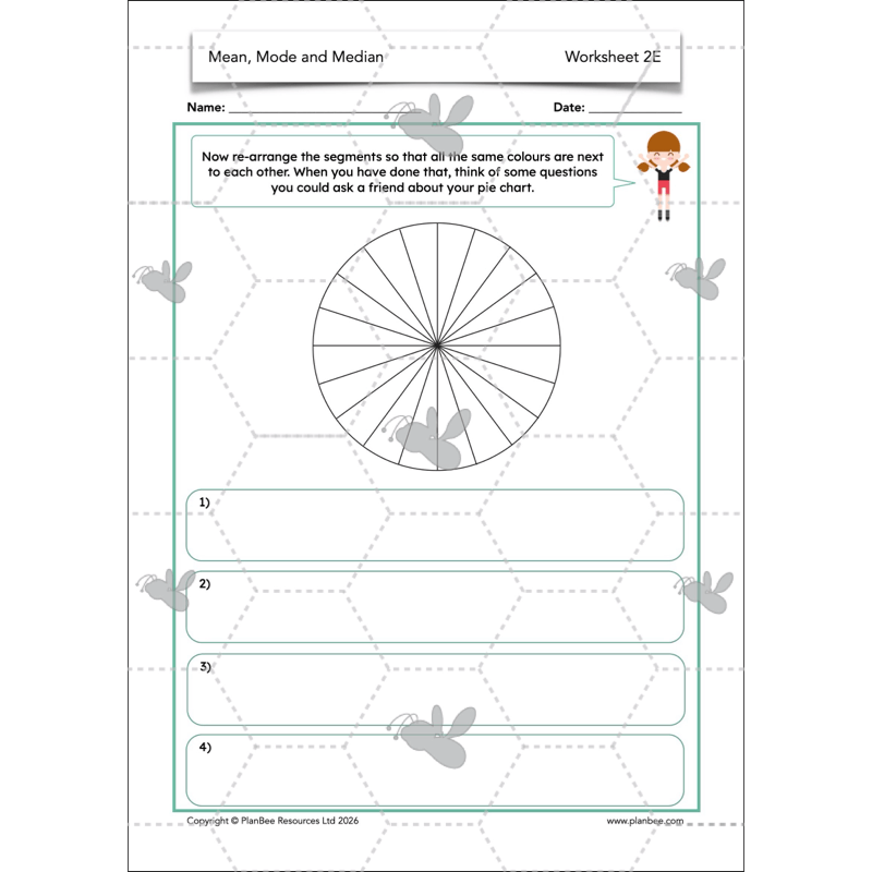 PlanBee Mean Median and Mode Year 6 Maths by PlanBee