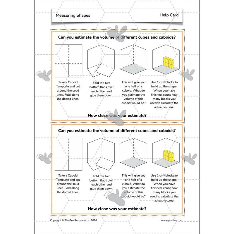 PlanBee Measuring Shapes Year 5 Maths Planning by PlanBee