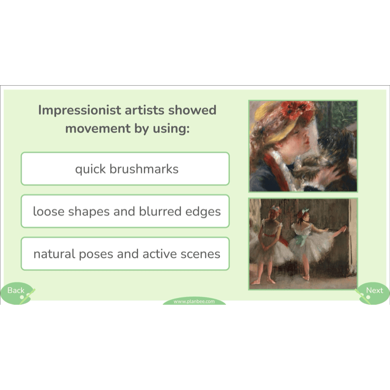 PlanBee Monet and the Impressionists | KS2 Art Lessons