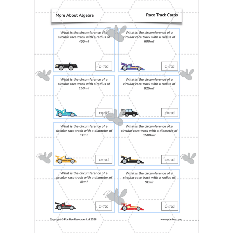 PlanBee More About Algebra Year 6 algebra worksheets by PlanBee