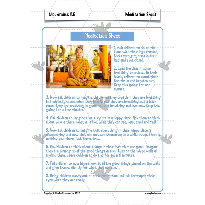 Mountains Topic Enrichment Pack