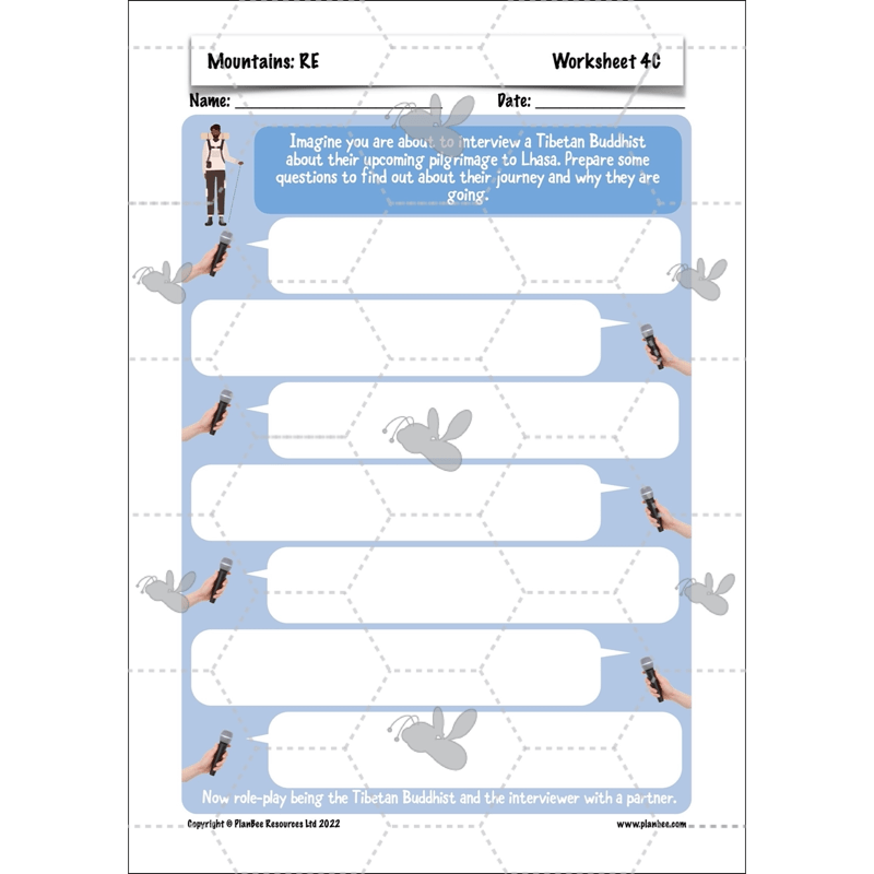 Mountains Topic Enrichment Pack