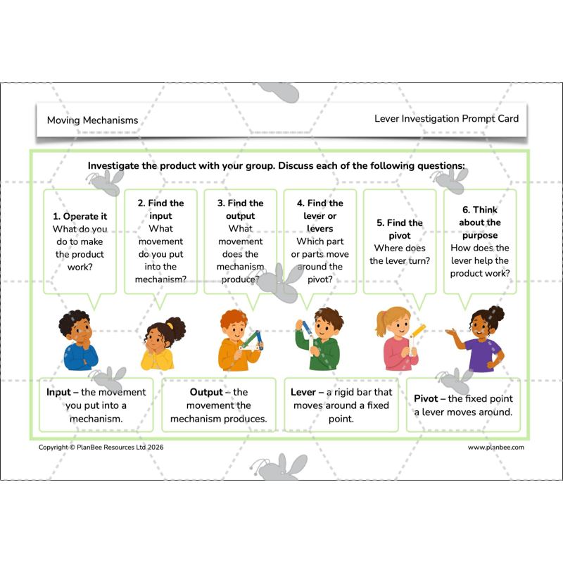 PlanBee Moving Mechanisms