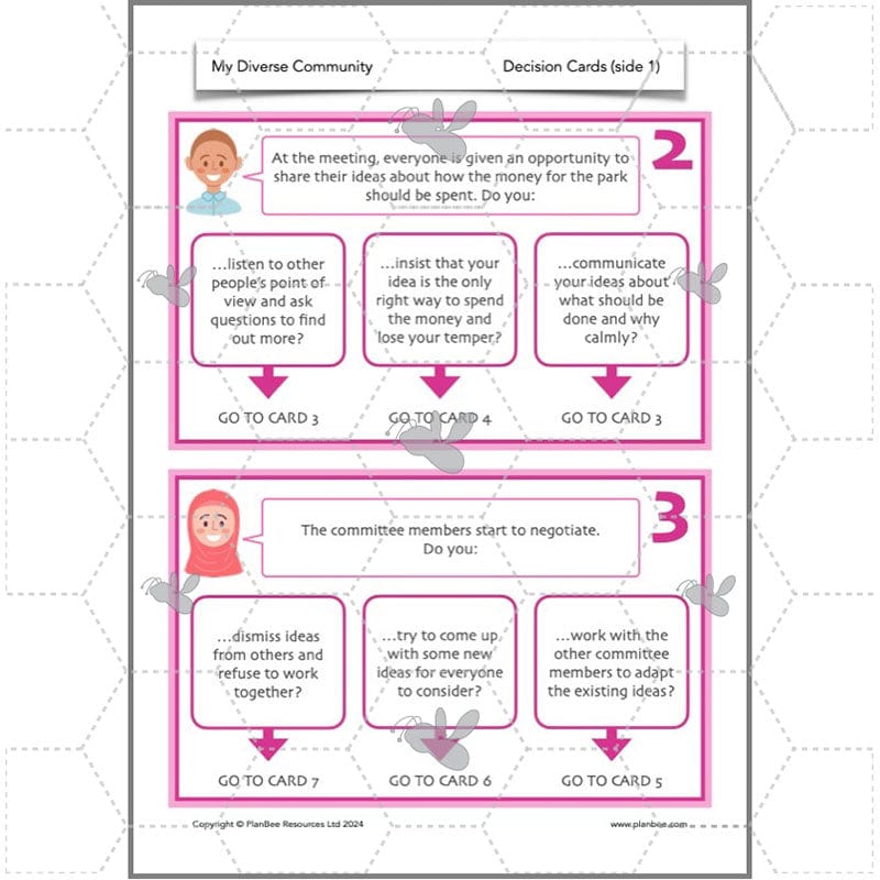 PlanBee My Diverse Community | Year 3 PSHE Lessons
