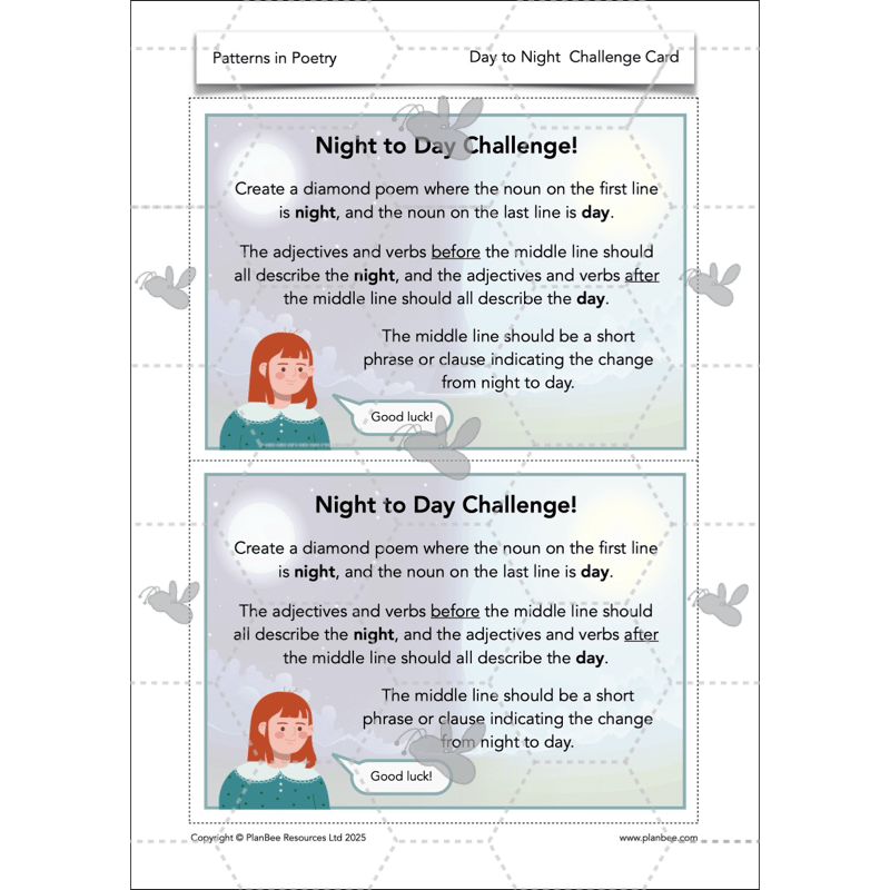 PlanBee Year 3 Patterns in Poetry | Investigating Types of Poems