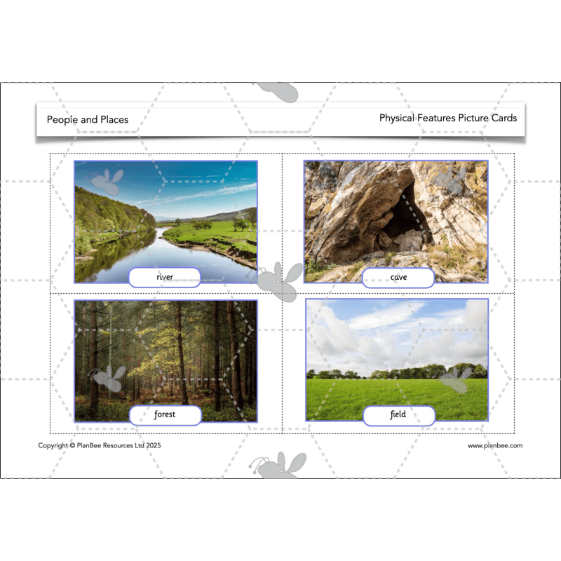 PlanBee People and Places | KS1 Geography Lessons