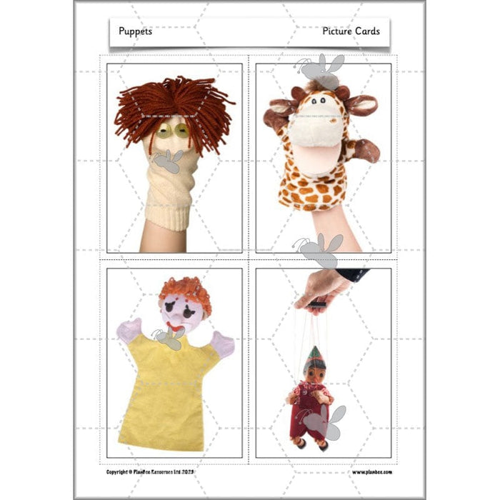 PlanBee Puppets KS1 DT Lesson Planning Pack for Year 2 by PlanBee