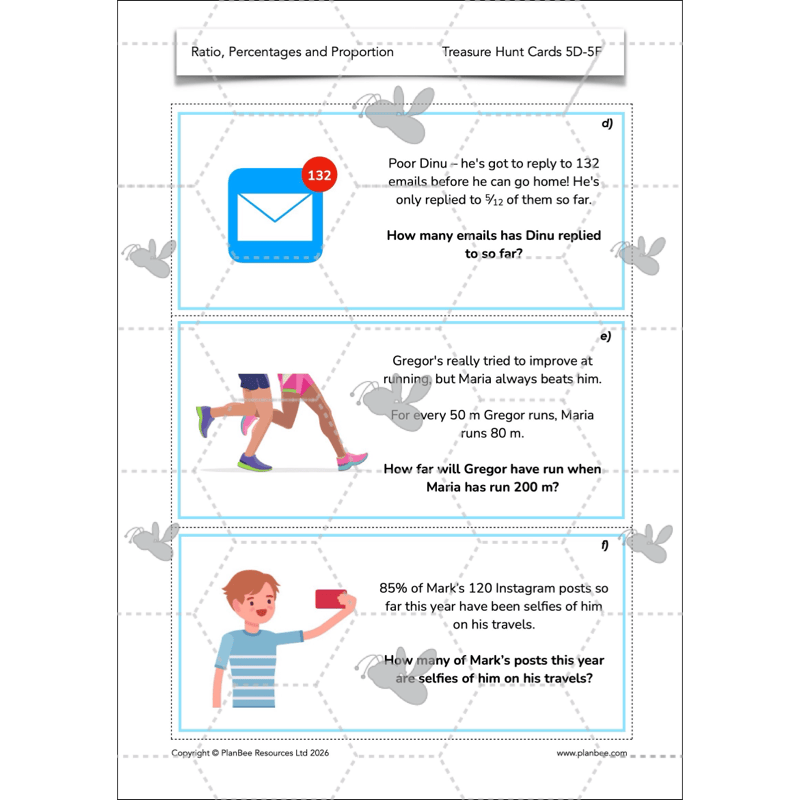 Ratio, Percentages and Proportion