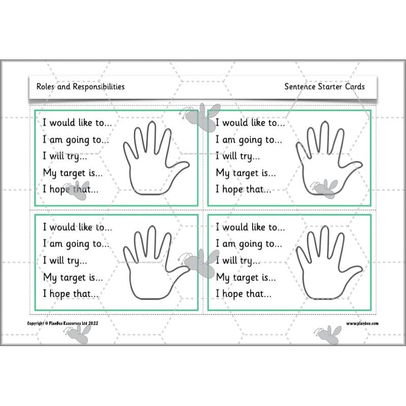 PlanBee Roles and Responsibilities | KS1 PSHE 