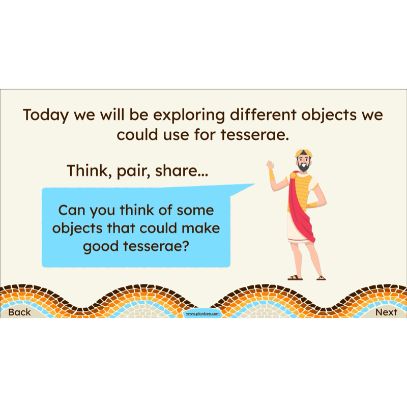 PlanBee Roman Mosaics KS2 Art Planning