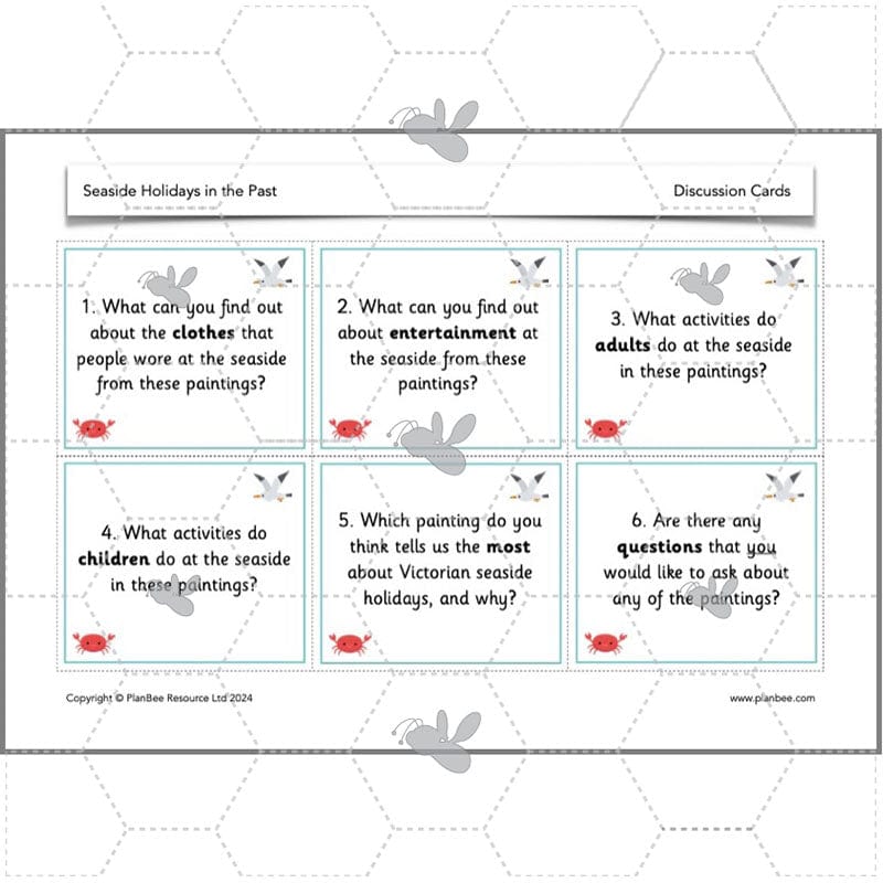 PlanBee Seaside Holidays in the Past KS1 History Lessons | PlanBee