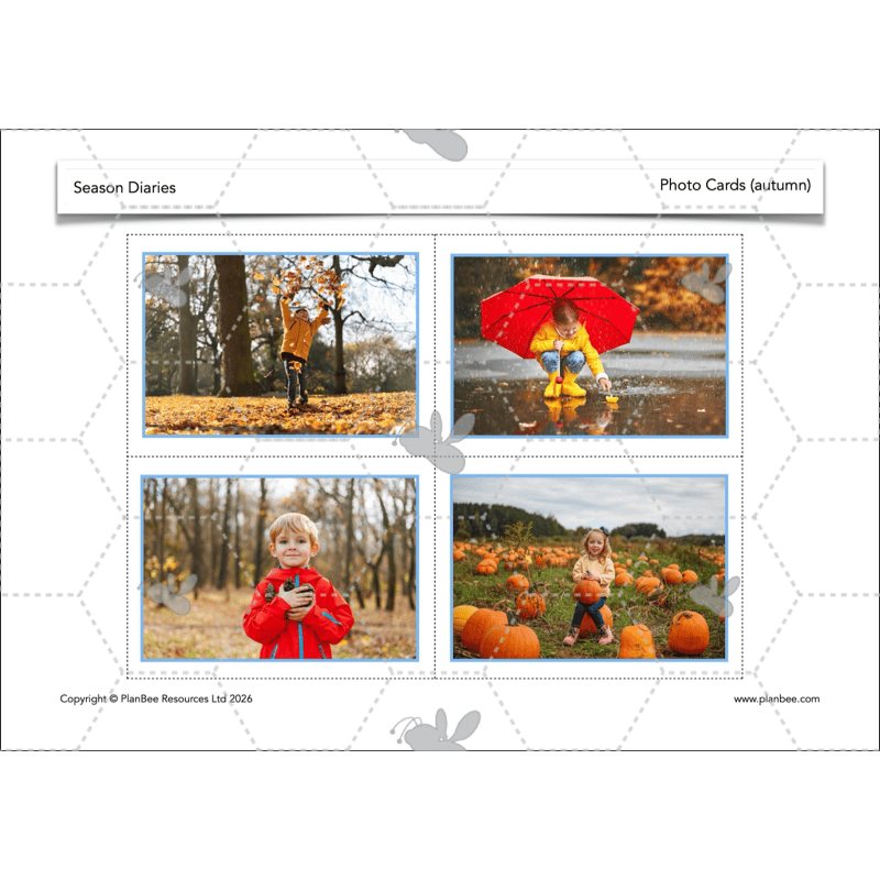 PlanBee Season Diaries | Year 1 English