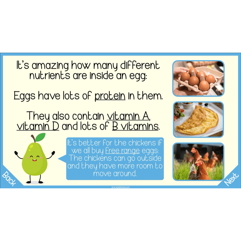 PlanBee Seasonal Food Seasonality KS2 cooking lessons by PlanBee