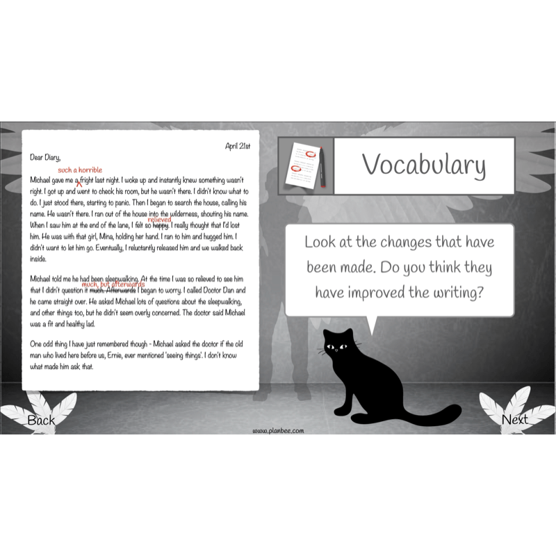 PlanBee Skellig Diary Entries KS2 | Year 6 English Lesson Pack