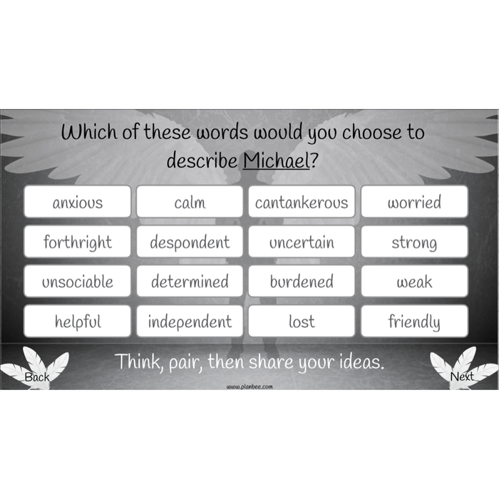 PlanBee Skellig: Reading Comprehension