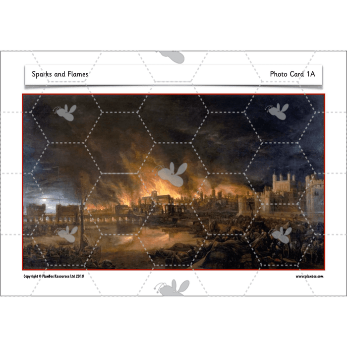 PlanBee Great Fire of London Art Ideas | PlanBee KS1 Art Lesson