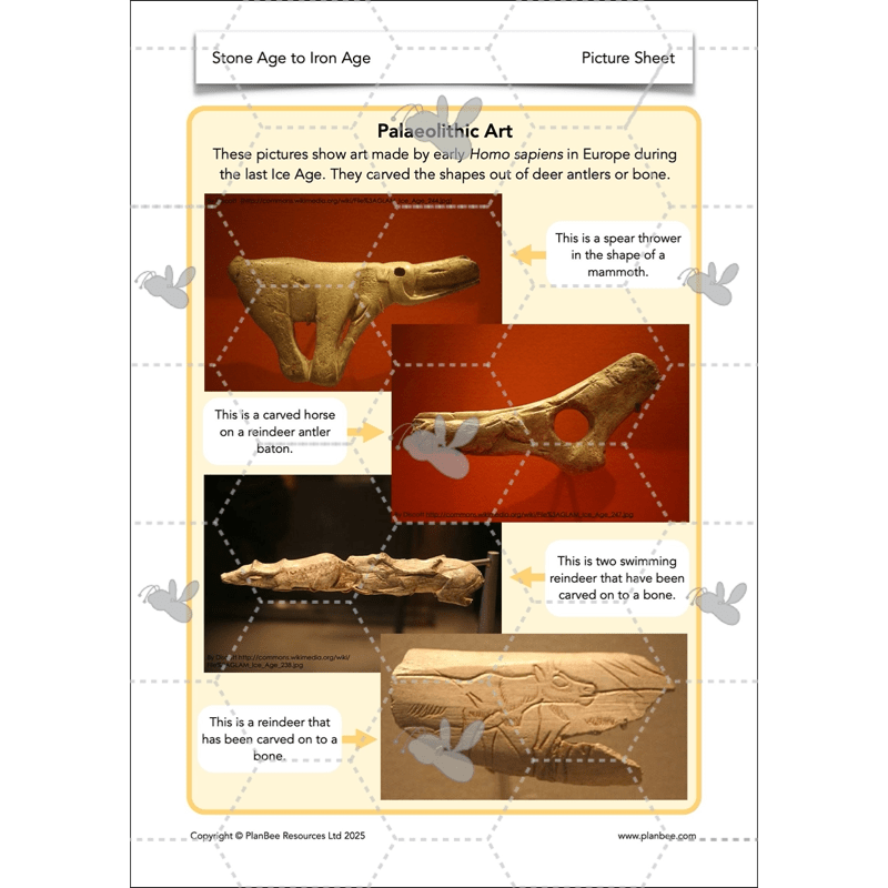 PlanBee Stone Age to Iron Age Year 3 and 4 | History Lessons KS2
