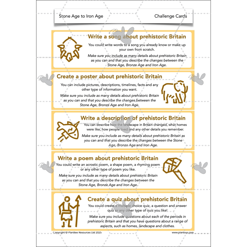 Stone Age to Iron Age