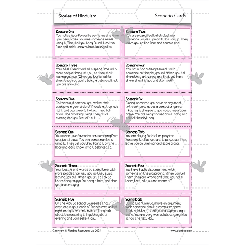 PlanBee Primary Resources Hinduism KS2 RE Lesson Pack | PlanBee