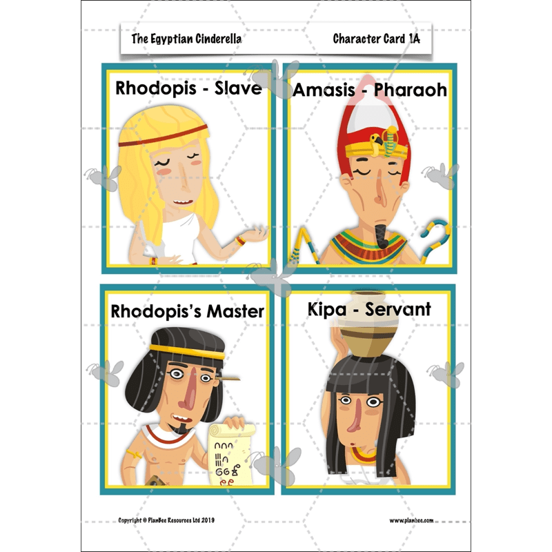 PlanBee The Egyptian Cinderella Planning Pack for KS2