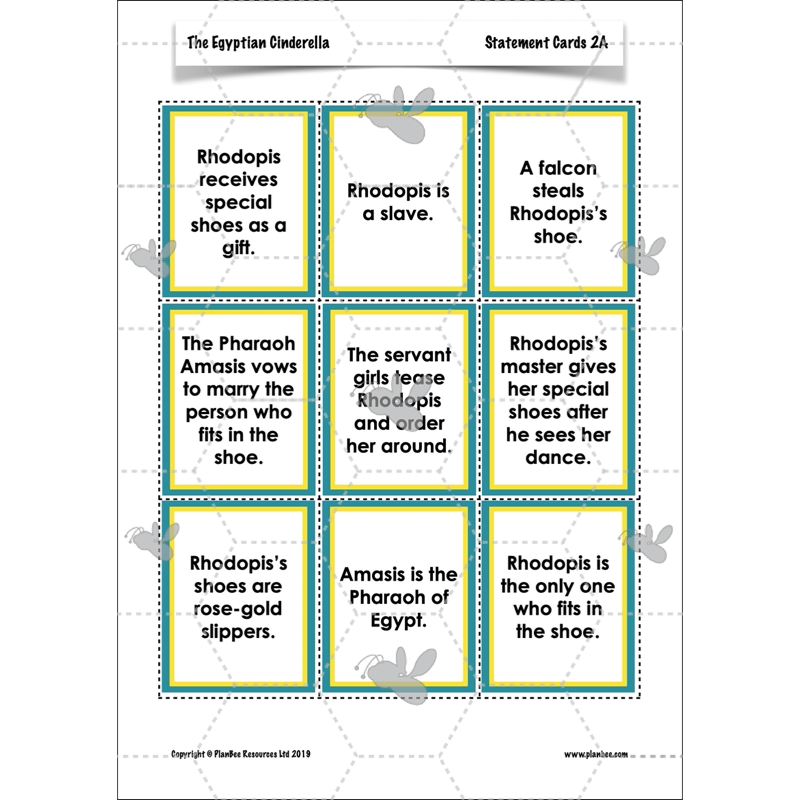 PlanBee The Egyptian Cinderella Planning Pack for KS2