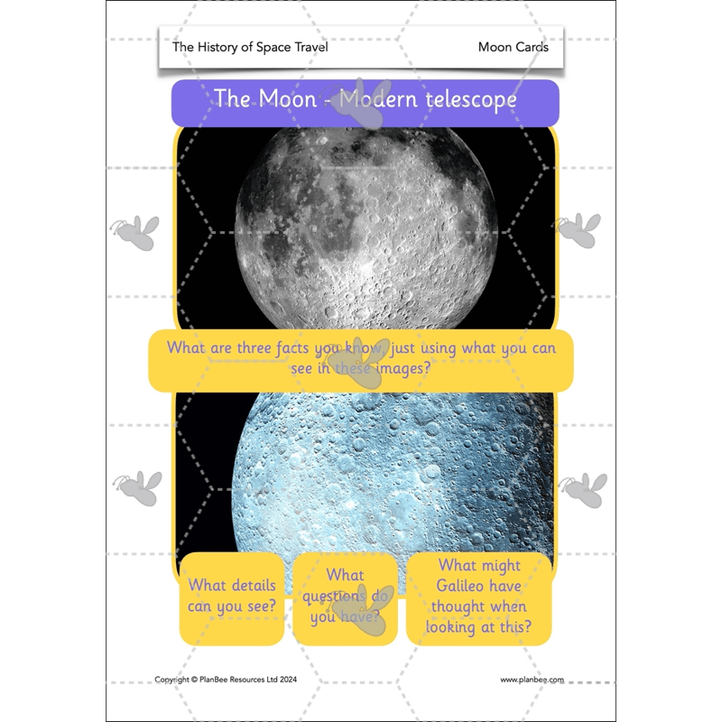 PlanBee The History of Space Travel KS1 Lesson Plans & Resources