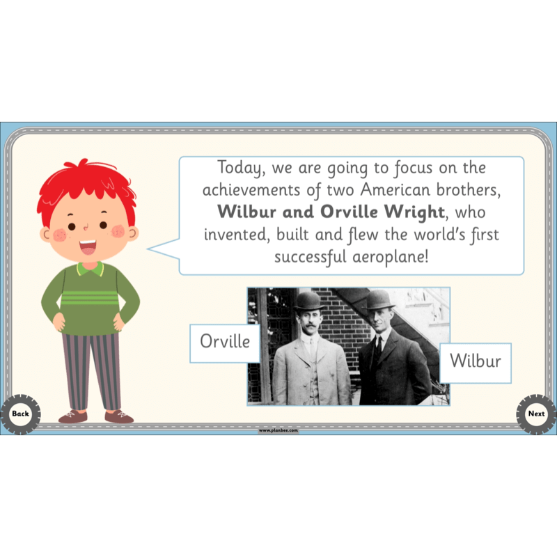 PlanBee The History of Transport KS1 History Lesson Pack