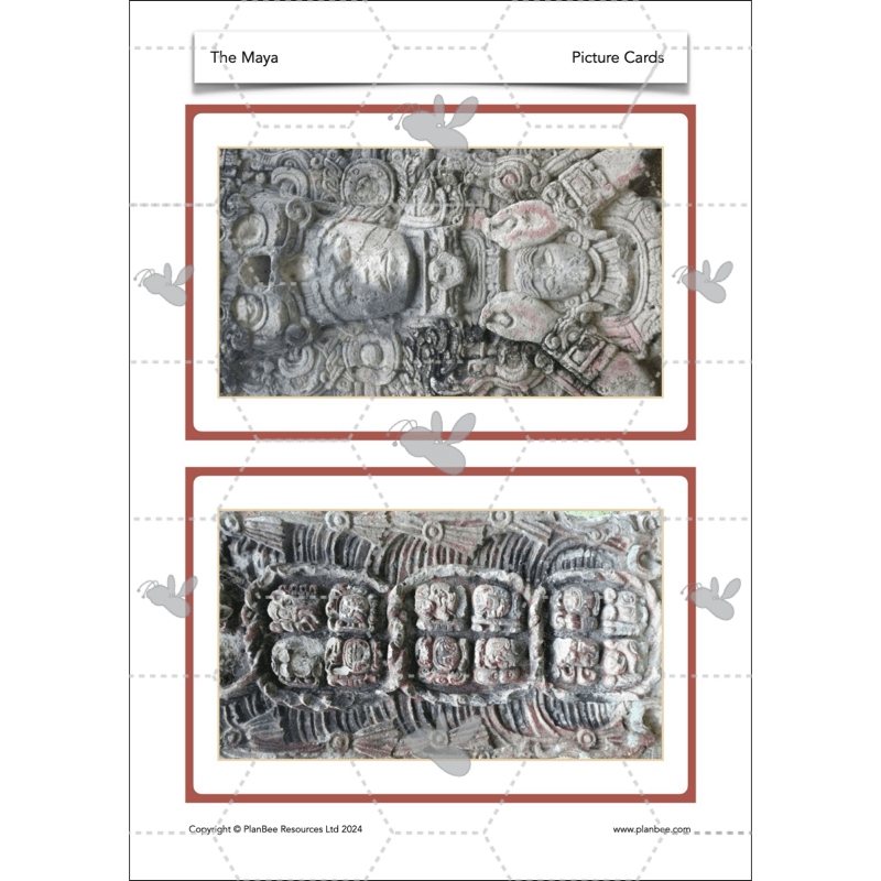 PlanBee The Maya KS2 Topic Enrichment Lesson Pack