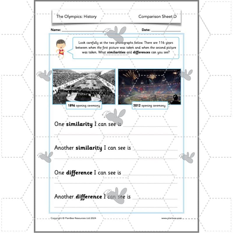 PlanBee Olympic Games KS1 Lesson Pack by PlanBee