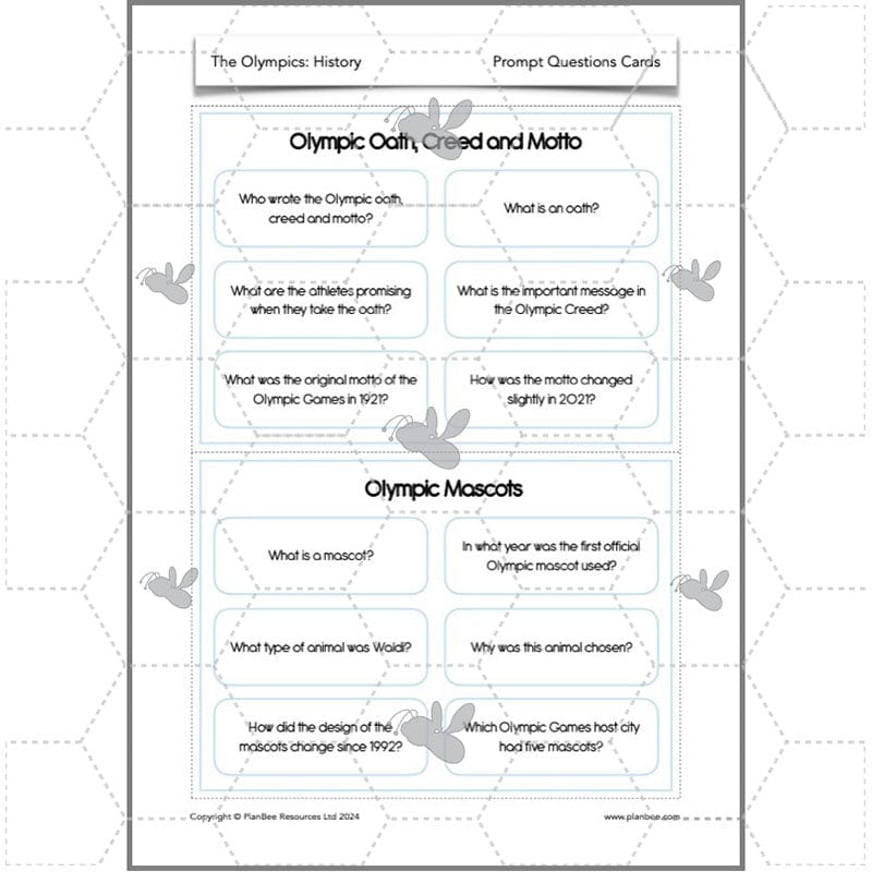 PlanBee Olympic Games LKS2 Lesson Pack by PlanBee