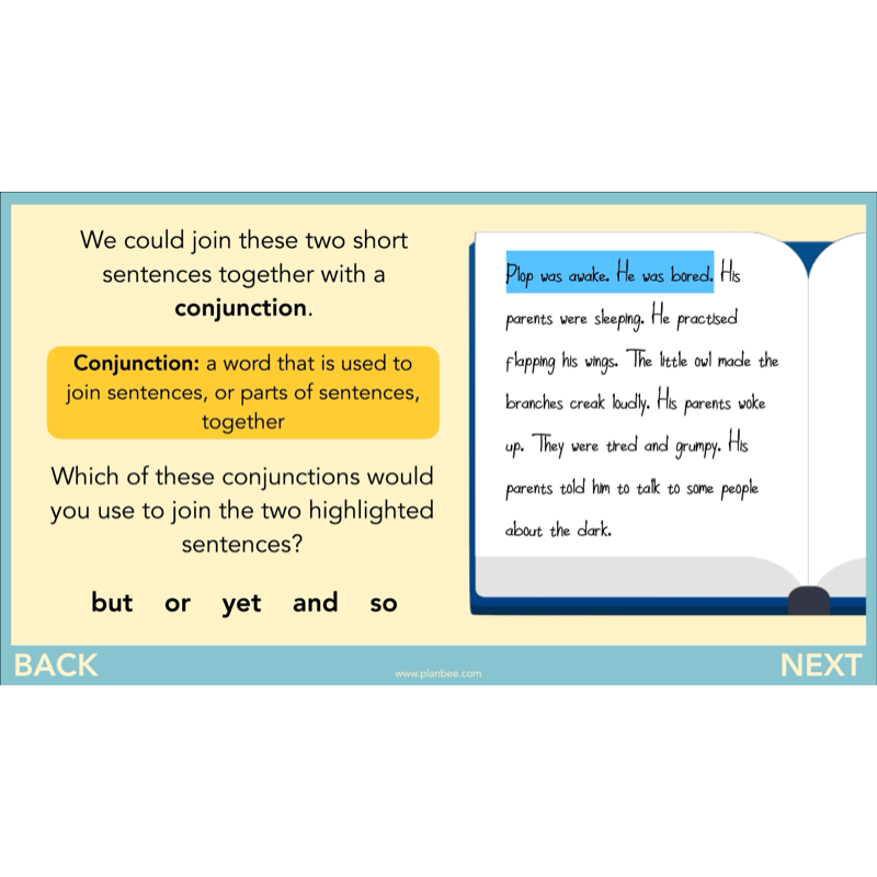 PlanBee The Owl who was Afraid of the Dark | KS2 Narrative Lessons