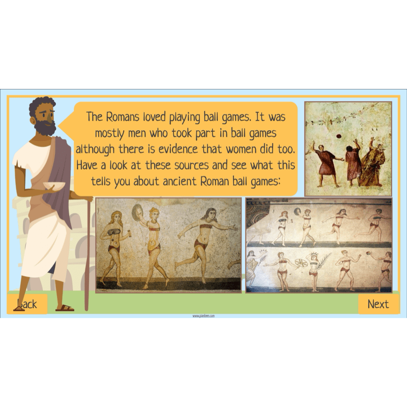 PlanBee The Romans KS2 Topic Enrichment Lesson Pack