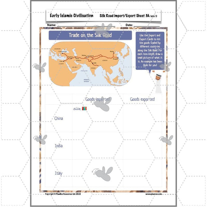 PlanBee The Silk Road KS2 Geography lessons | PlanBee