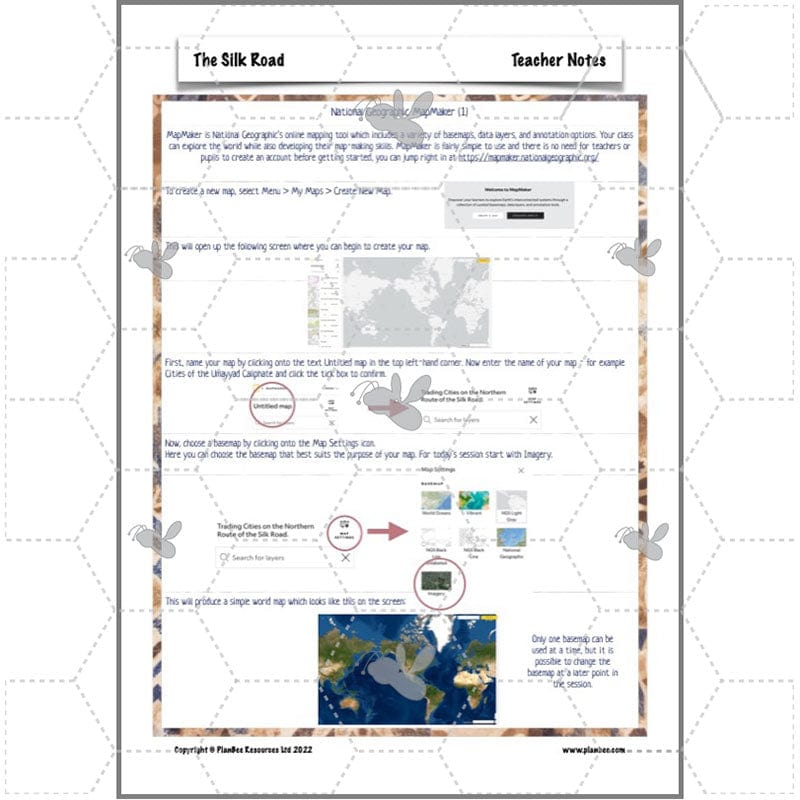 PlanBee The Silk Road KS2 Geography lessons | PlanBee