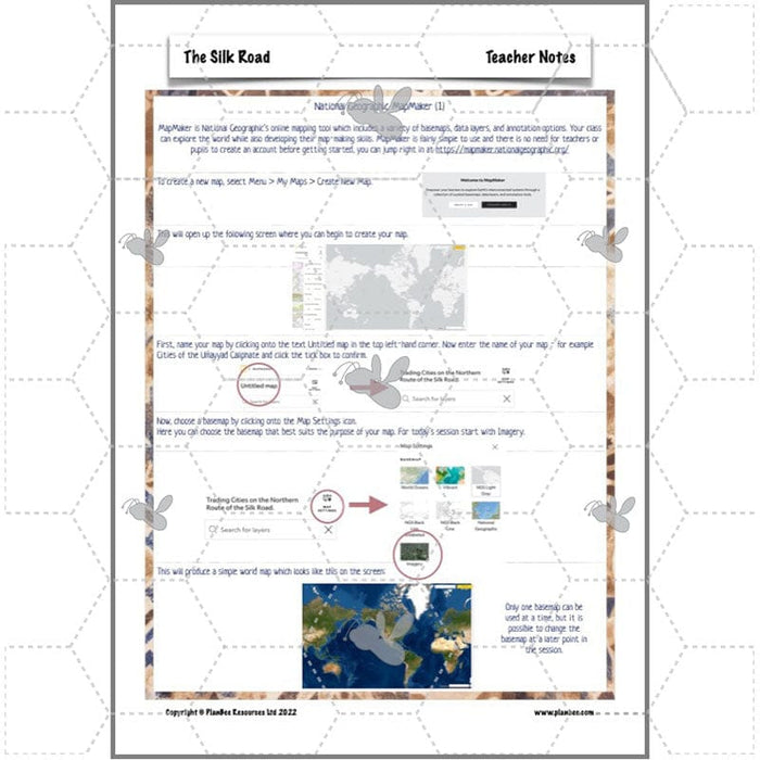 PlanBee The Silk Road KS2 Geography lessons | PlanBee