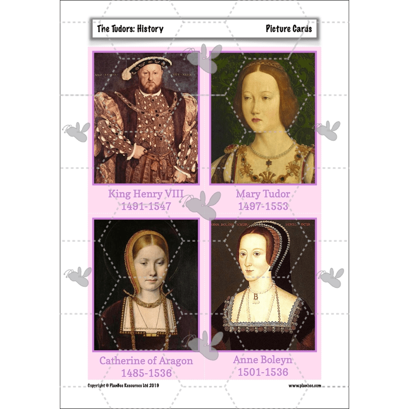 PlanBee The Tudors KS2 History Lessons and Resources