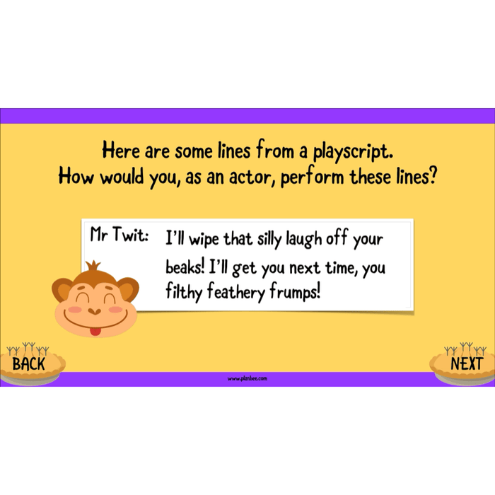 PlanBee The Twits: Playscripts KS2 | Year 4 English Pack