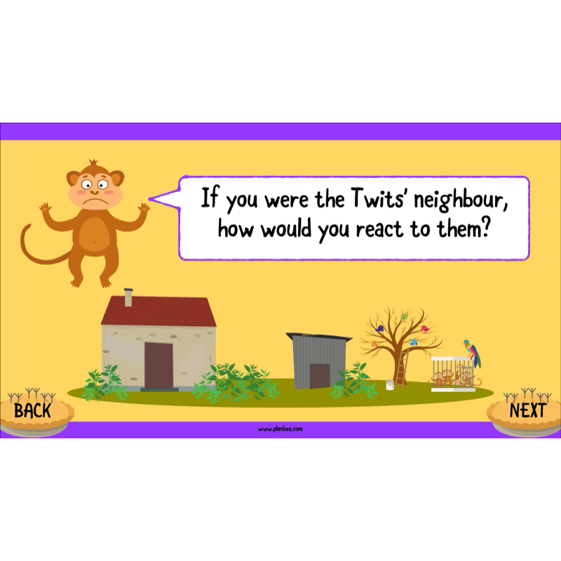PlanBee The Twits Reading Comprehension KS2 | Year 4 English Pack