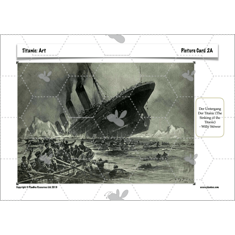 PlanBee Titanic Topic KS2 Enrichment Lesson Pack