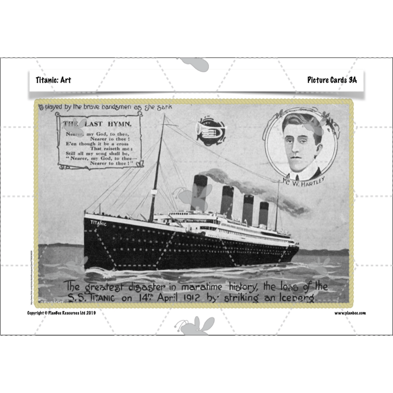 PlanBee Titanic Topic KS2 Enrichment Lesson Pack