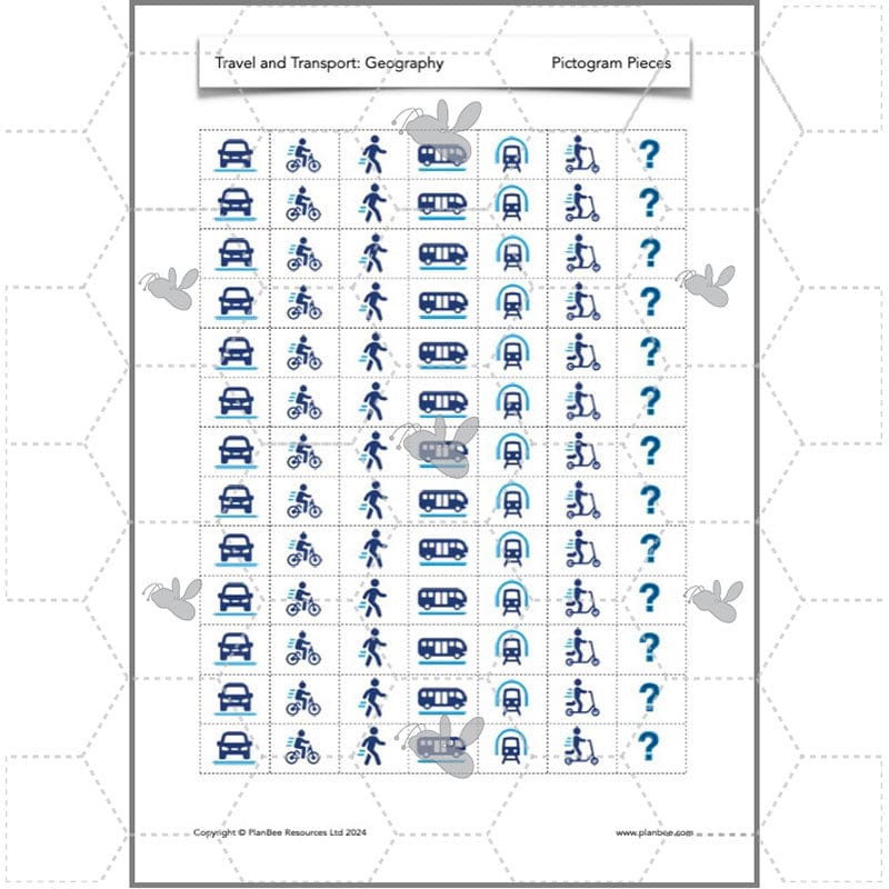 Travel and Transport Topic Enrichment Pack