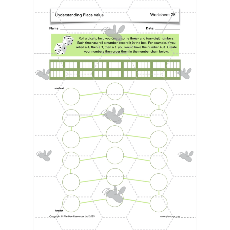 PlanBee Understanding Place Value Year 3 Maths Lessons by PlanBee