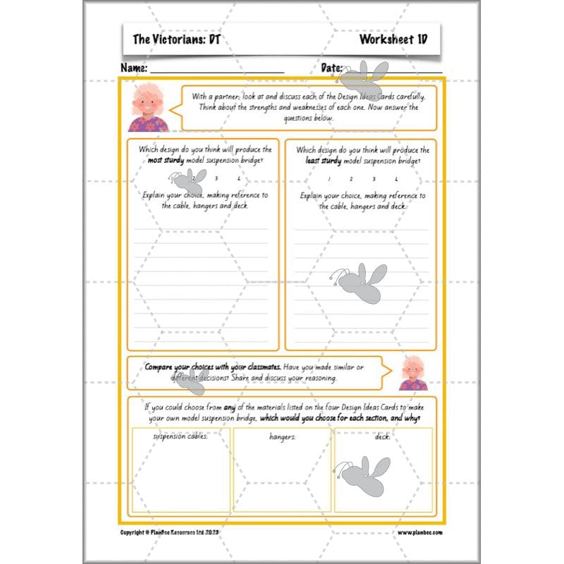 PlanBee Victorians Topic KS2 Enrichment Lesson Pack